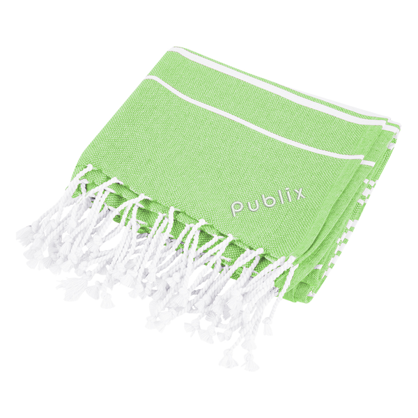 Recycled Beach Blanket With Tassel Fringe – Publix Company Store