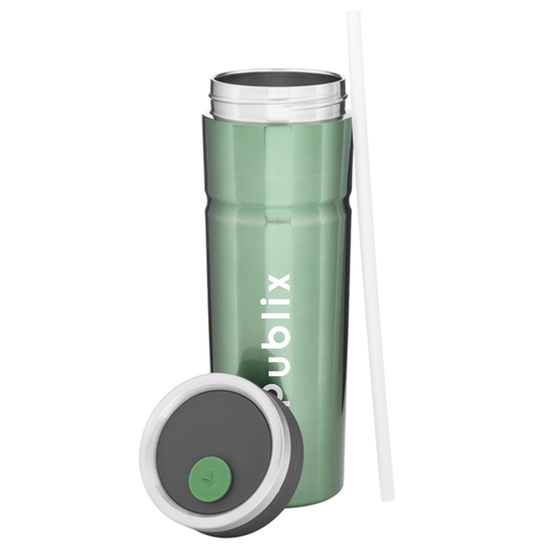 Veil Tumbler With Straw, 20 oz. Publix Company Store by Partner