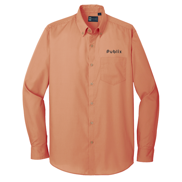 Blue Generation Superblend Poplin Men's Shirt With Bone
