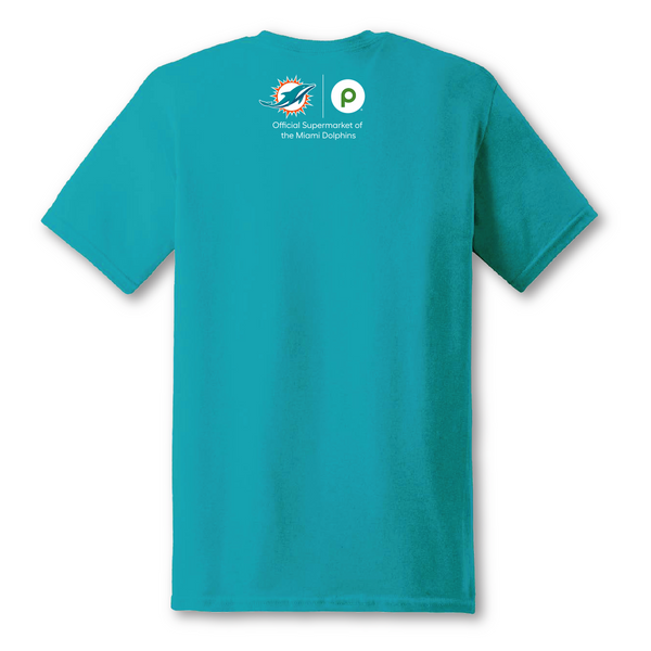 Miami Dolphins Teal T-Shirt – Publix Company Store by Partner