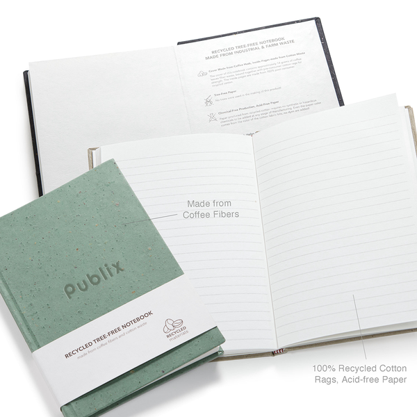 Tree Free Hardcover Notebook 5.75"x 8.12" Publix Company Store by