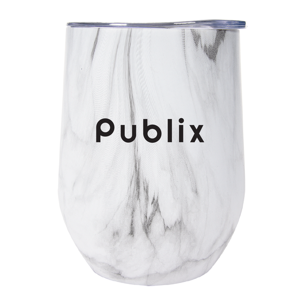 Marbled Stemless Wine Cup, 12 oz. Publix Company Store by Partner