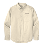 Port Authority® Long Sleeve SuperPro React™ Men's Twill Shirt - Ecru