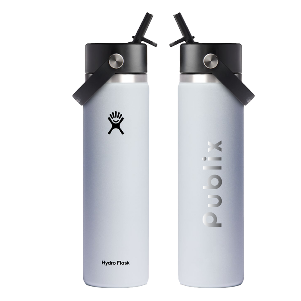 Hydro Flask 24-Ounce Water Bottle with Straw Lid