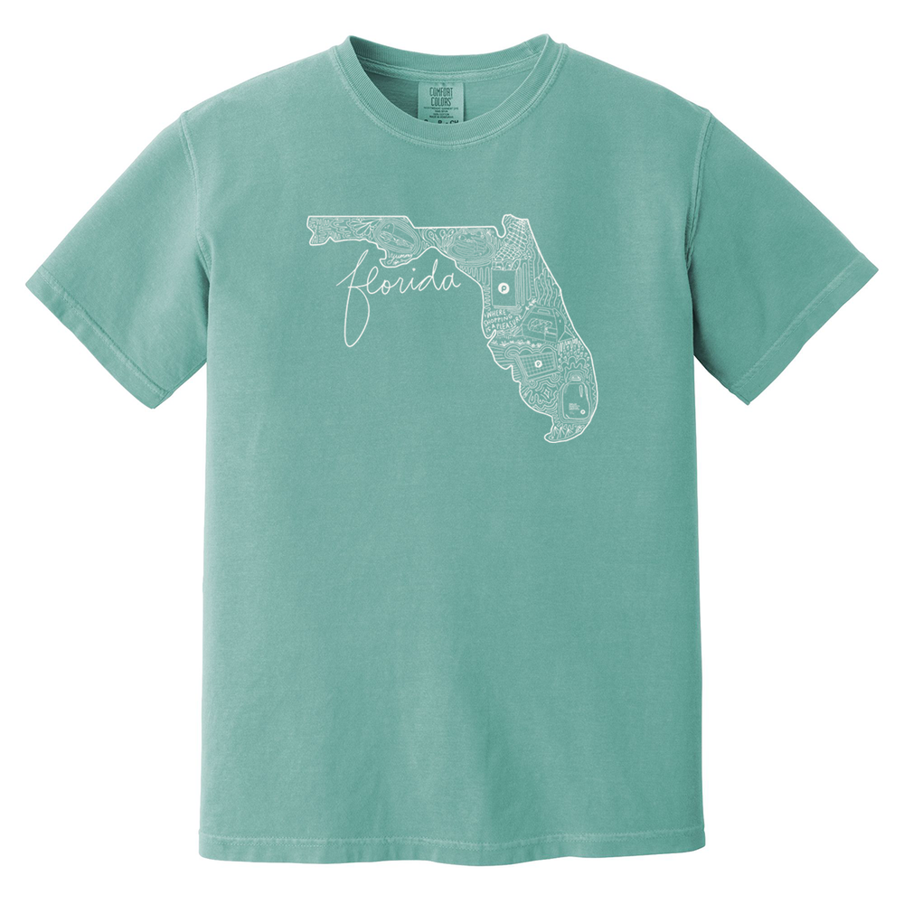 Comfort Colors Adult Heavyweight T-Shirt - Florida