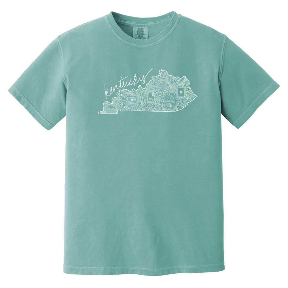 Comfort Colors Adult Heavyweight T-Shirt - Kentucky