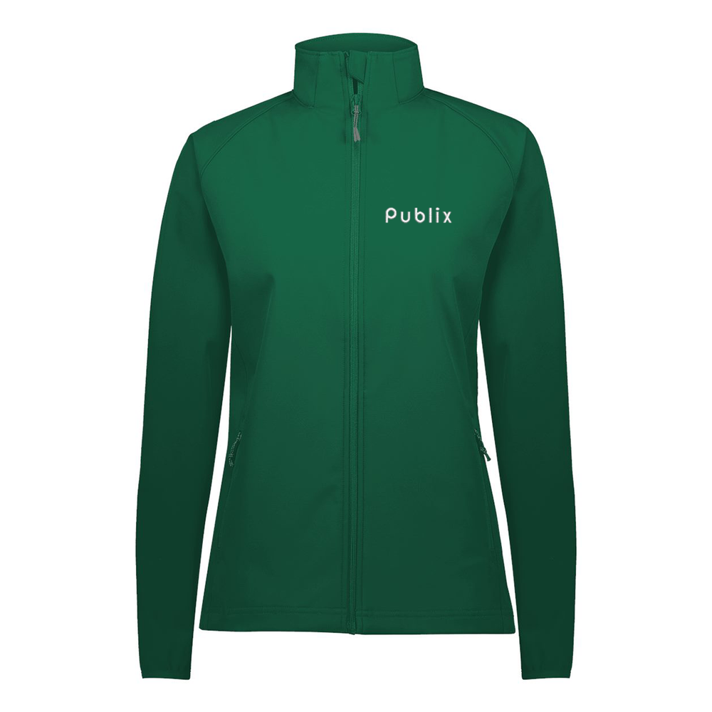 Publix Ladies Green Featherlight Soft Shell Jacket