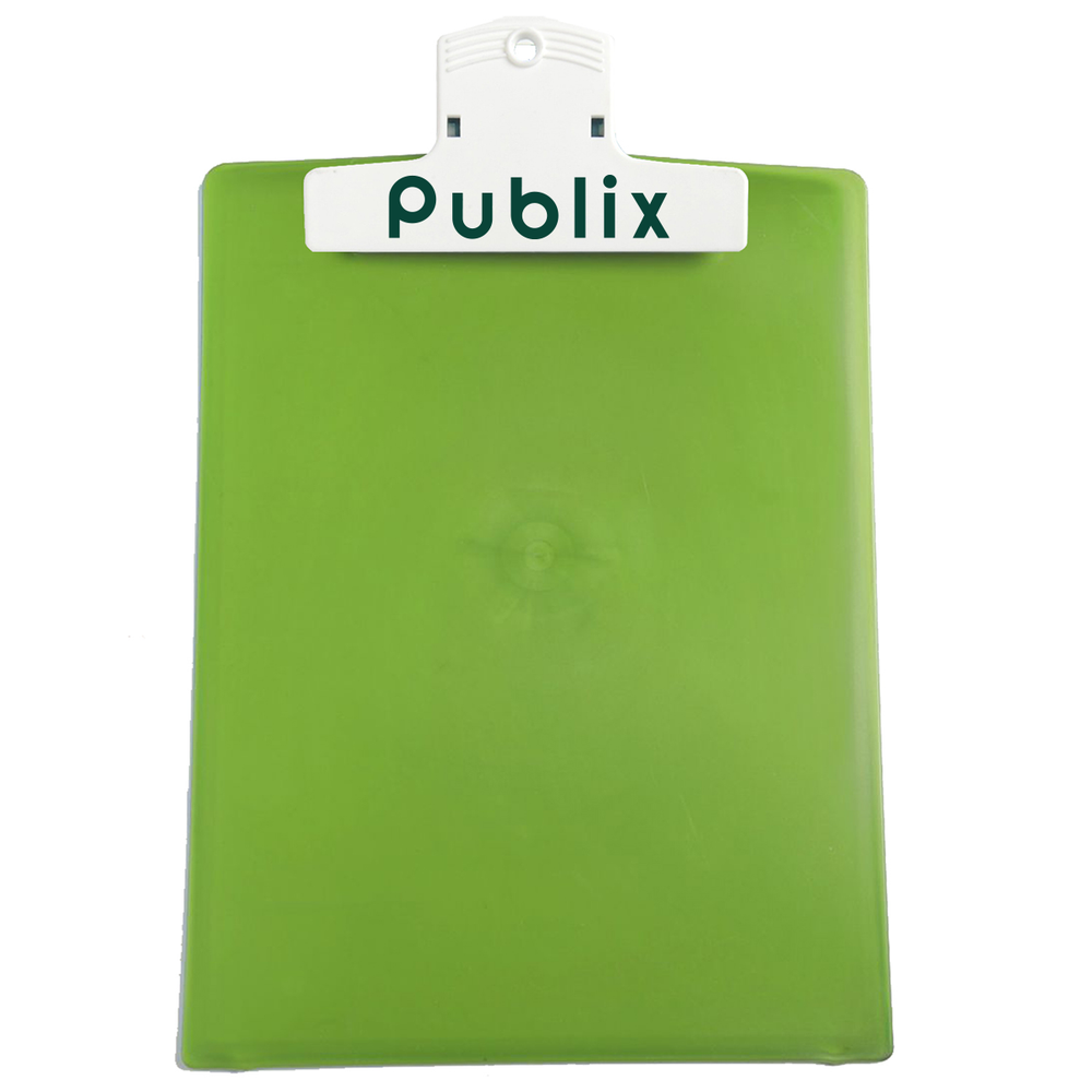 Publix Clipboard  9" x 12" Keep-It™