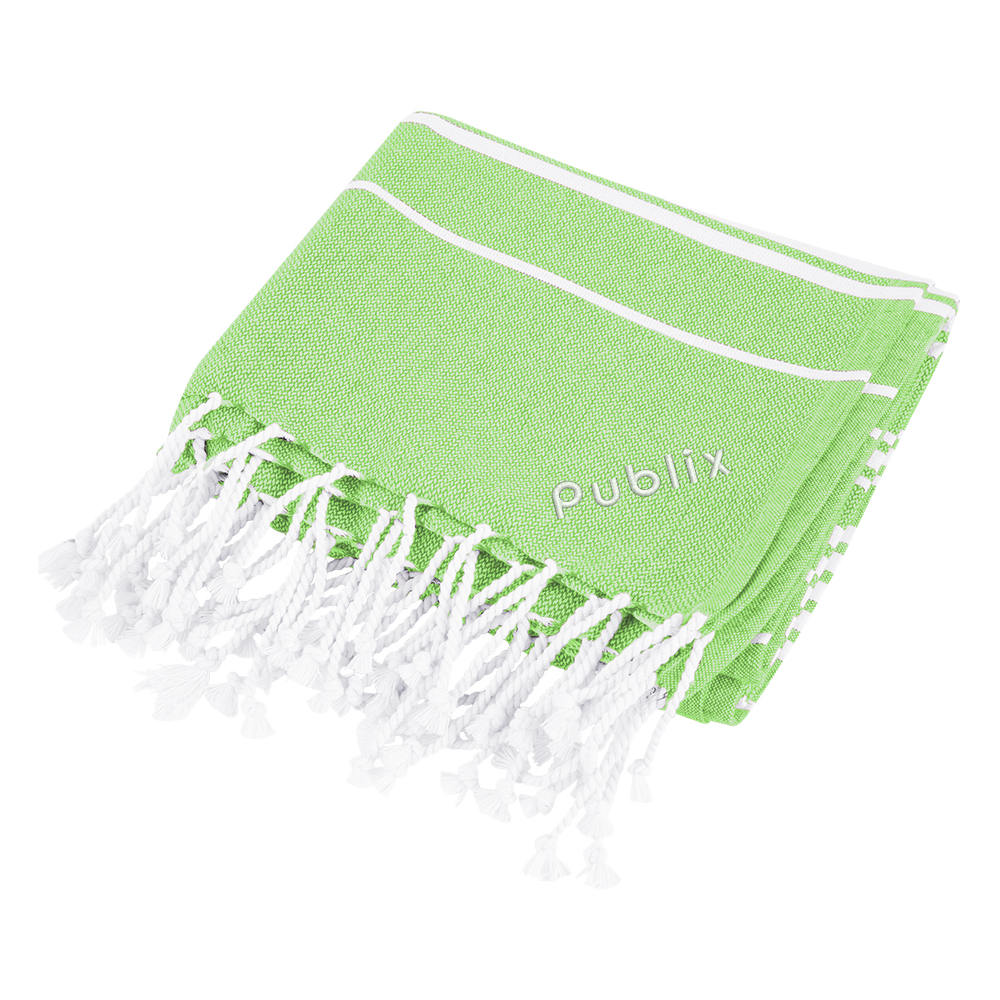 Recycled Beach Blanket With Tassel Fringe – Publix Company Store
