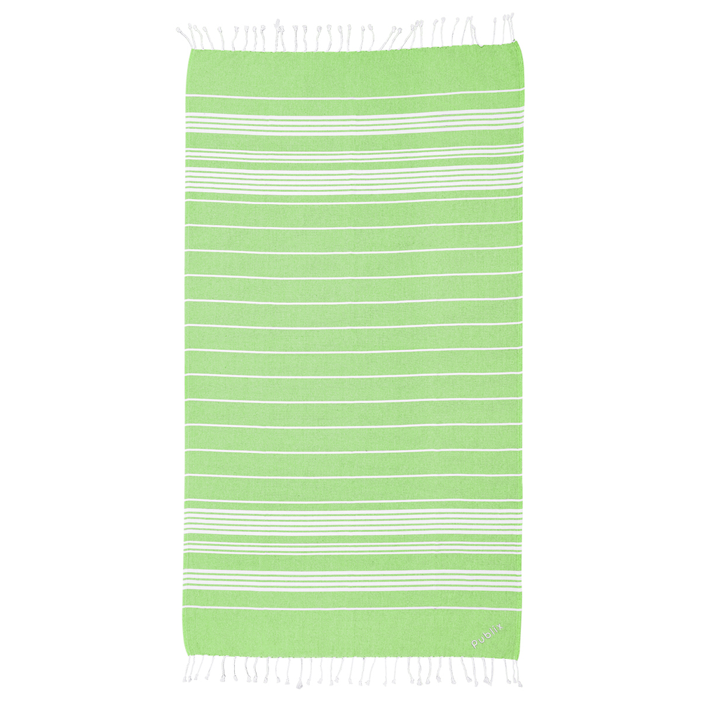 Recycled Beach Blanket With Tassel Fringe – Publix Company Store