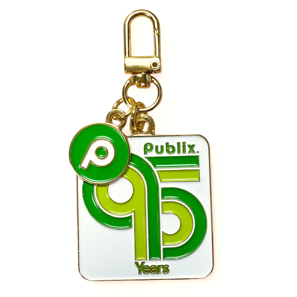 95th Anniversary Enamel Keychain