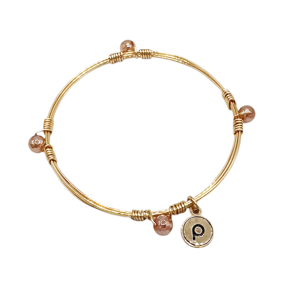 Bourbon and Boweties - Gold-Bangle