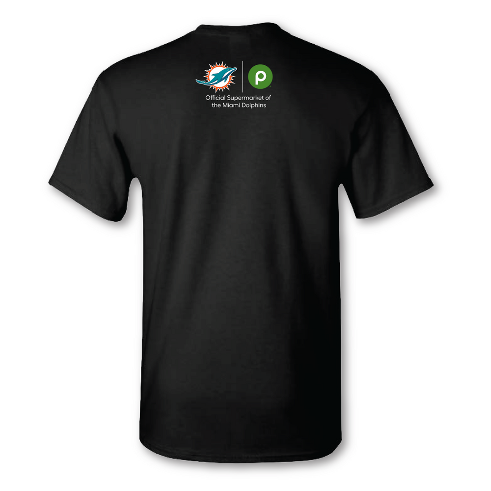 Miami Dolphins Black T-Shirt – Publix Company Store by Partner