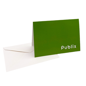 3.5x5 Publix Notecards - Set of 8 With Publix Logotype
