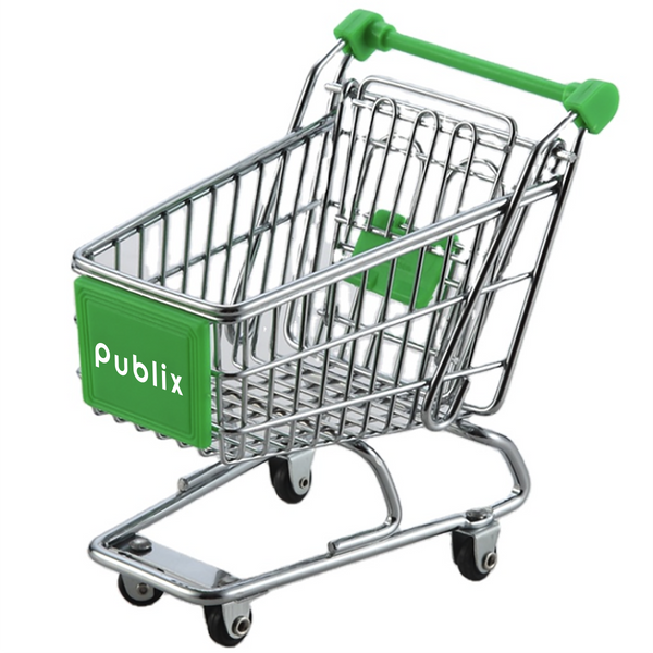 Miniature Trolley Shopping Cart – Publix Company Store by Partner ...