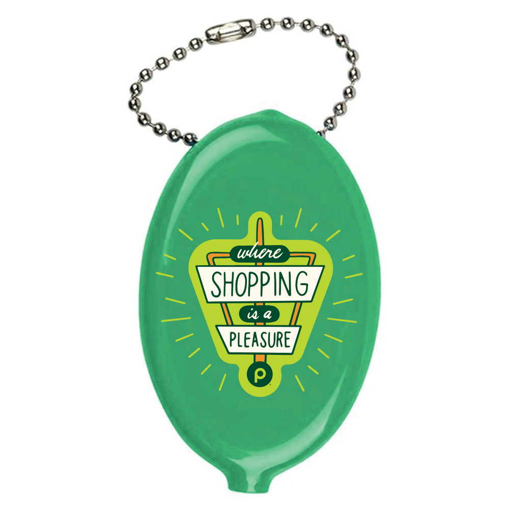 PVC Coin Purse With Chain - Three Options