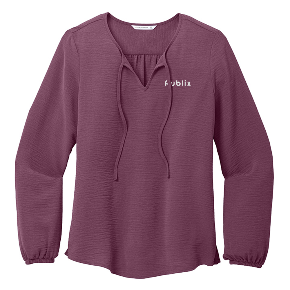 Port Authority® Ladies Textured Crepe Blouse – Publix Company Port Authority® Ladies Textured Crepe Blouse – Publix Company