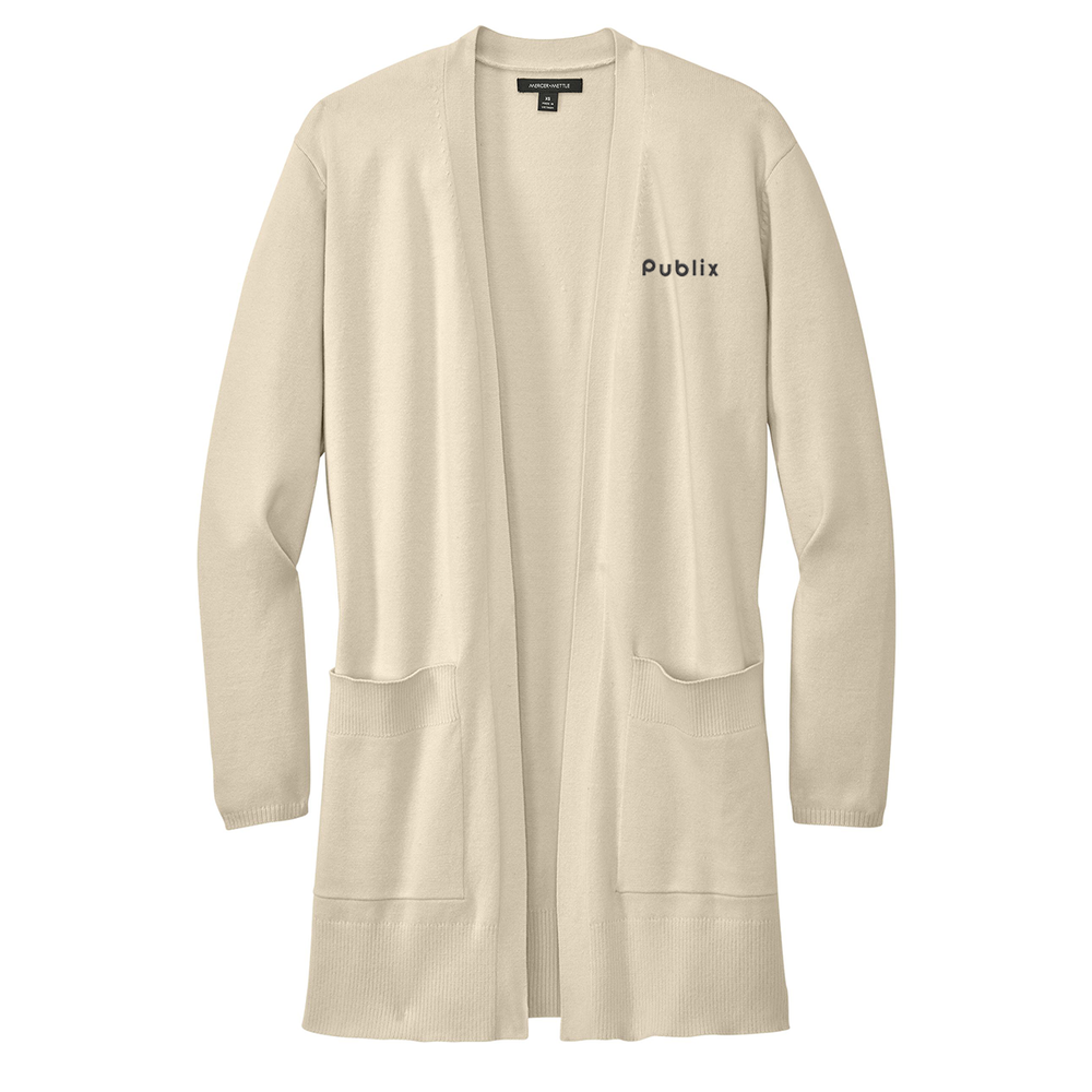 Mercer Mettle Women s Open Front Cardigan Sweater Birch Publix Company Store by Partner Marketing Group