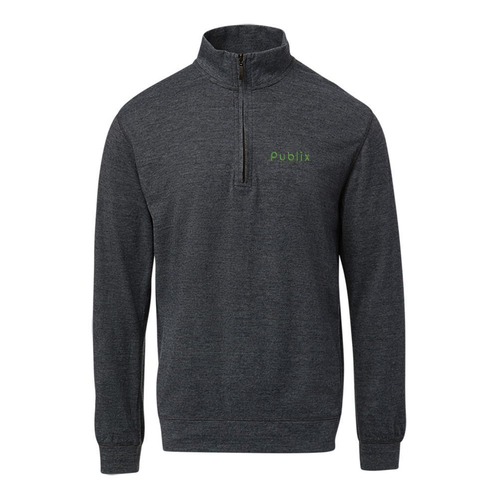 Microstripe Polar Fleece Q Zip