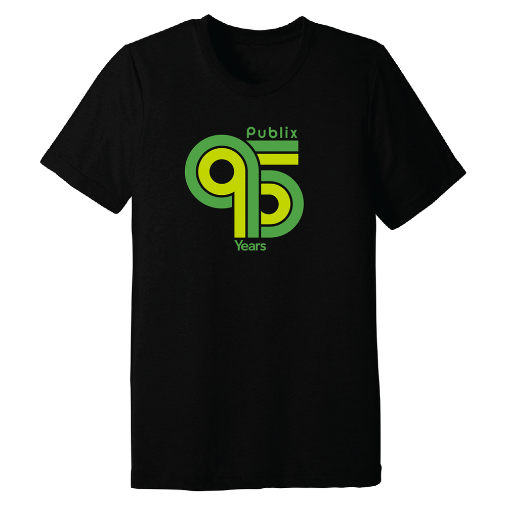Publix 95th Anniversary Next Level T-Shirt - Black