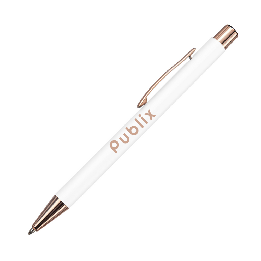 Lisse Metal Pen - White