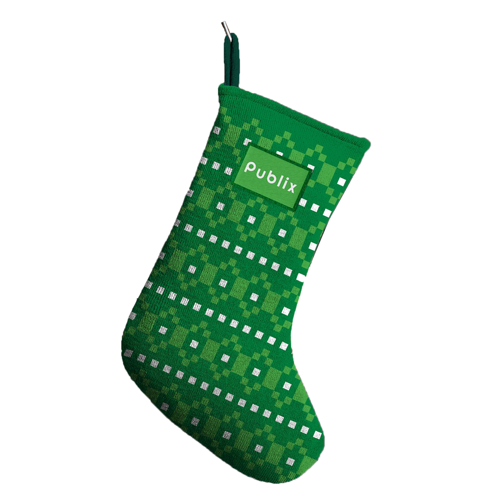 Large Knit Holiday Stocking