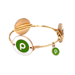 Bourbon and Boweties Publix Logo Bangle