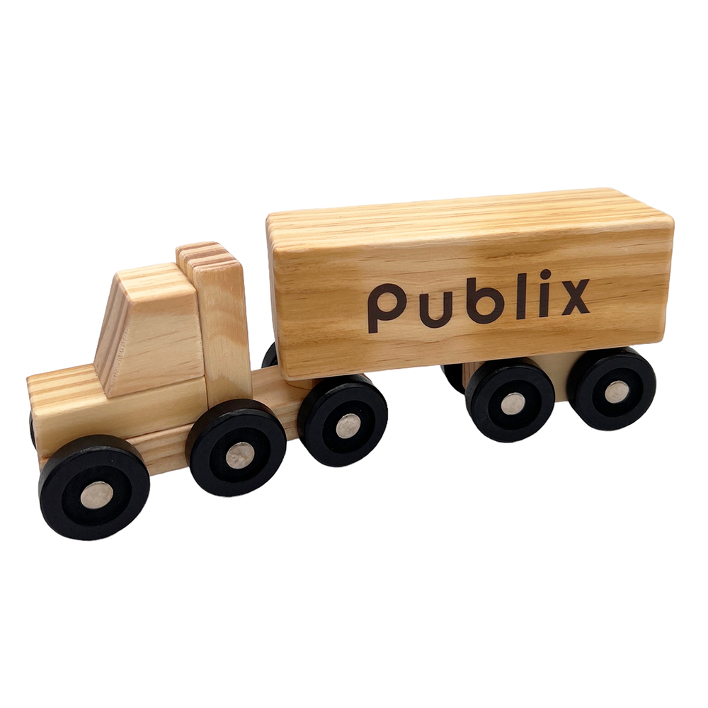 Collectible Wooden Semi Truck