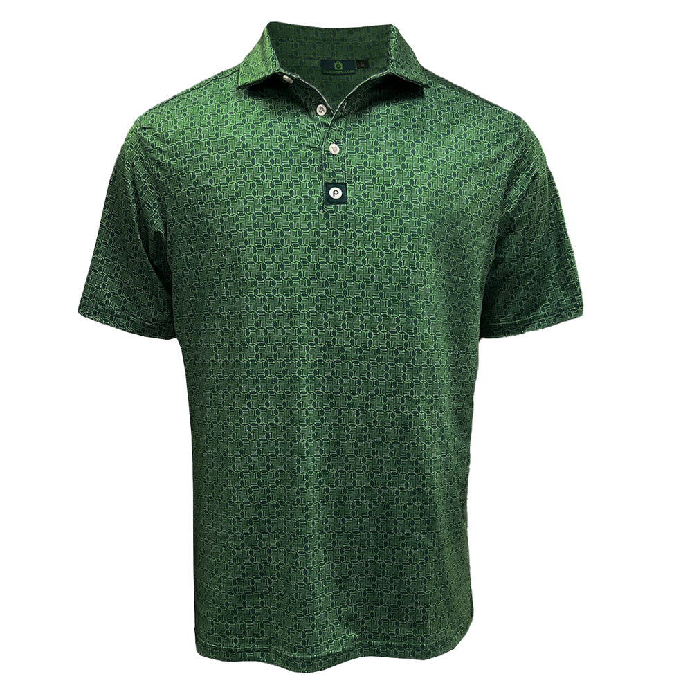Limited Edition Grocery Cart Polo - Green