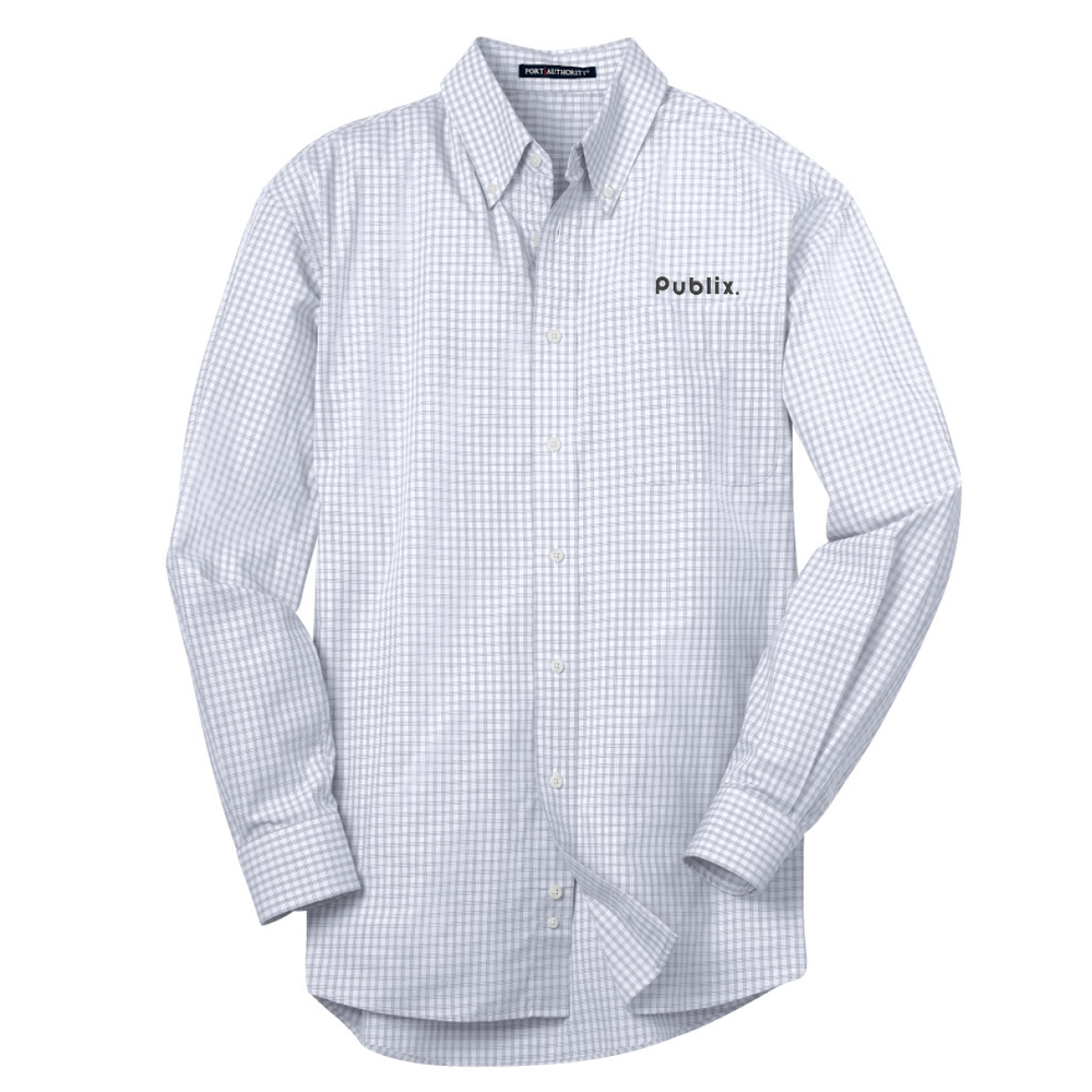 Port Authority® Men's Plaid Pattern Easy Care Shirt