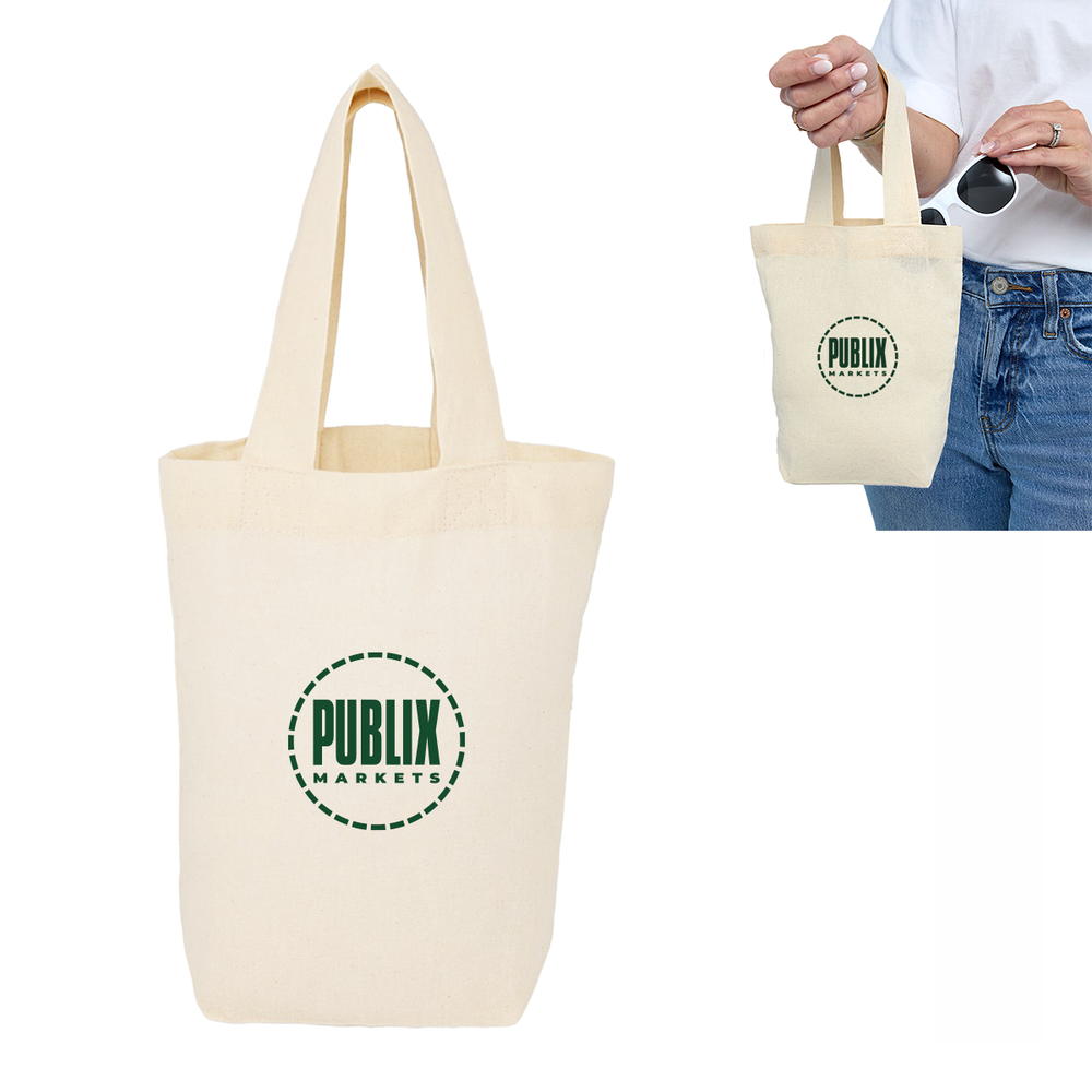 Mini 4oz Organic Cotton Tote