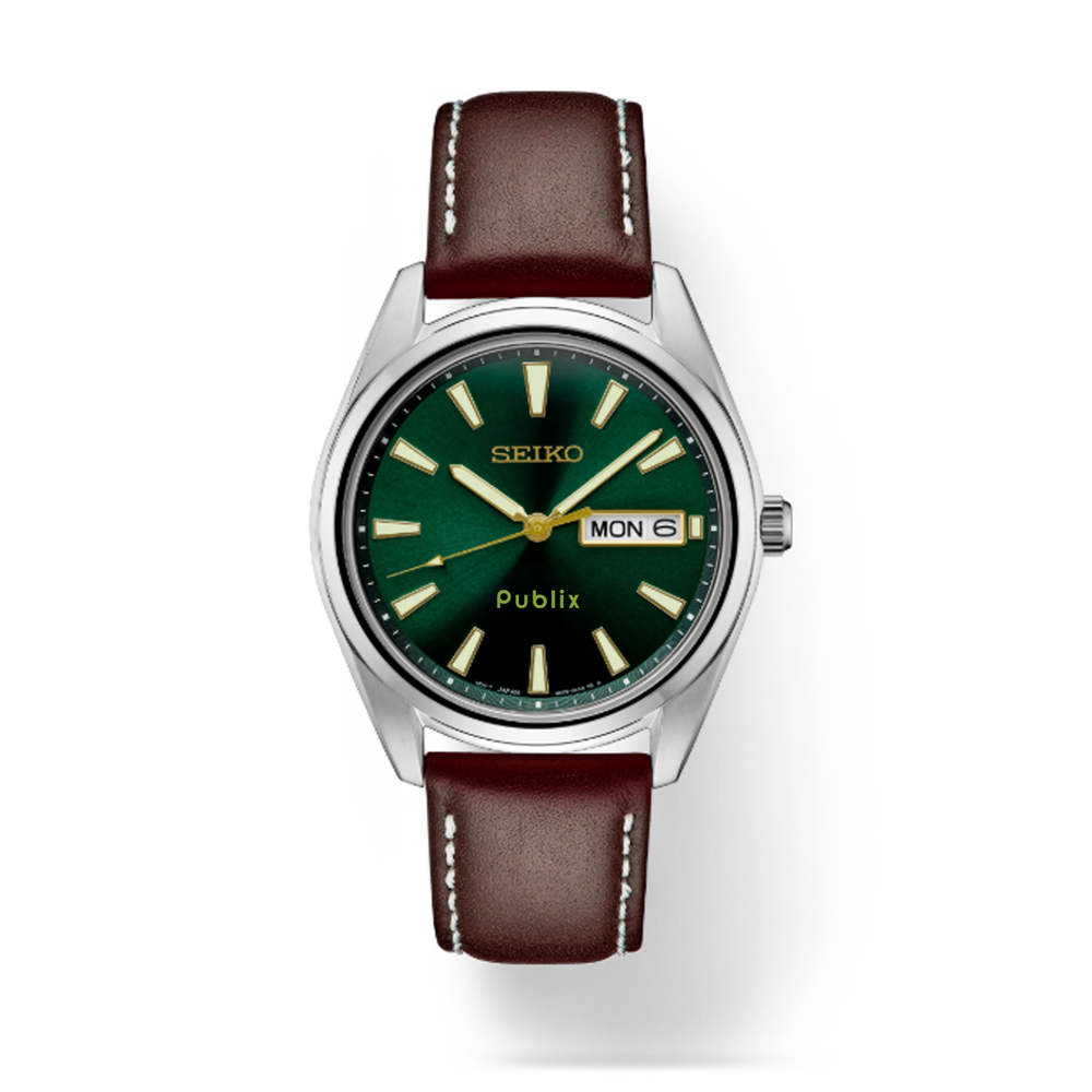 Seiko Mens Essential SS Green Dial – Publix Company Store by