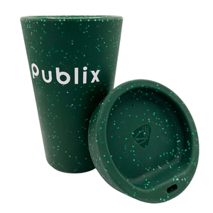 Silipint® Silicone, Flexible, 16oz Coffee Tumbler - Speckled Green