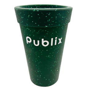Silipint® Silicone, Flexible, 16oz Coffee Tumbler - Speckled Green