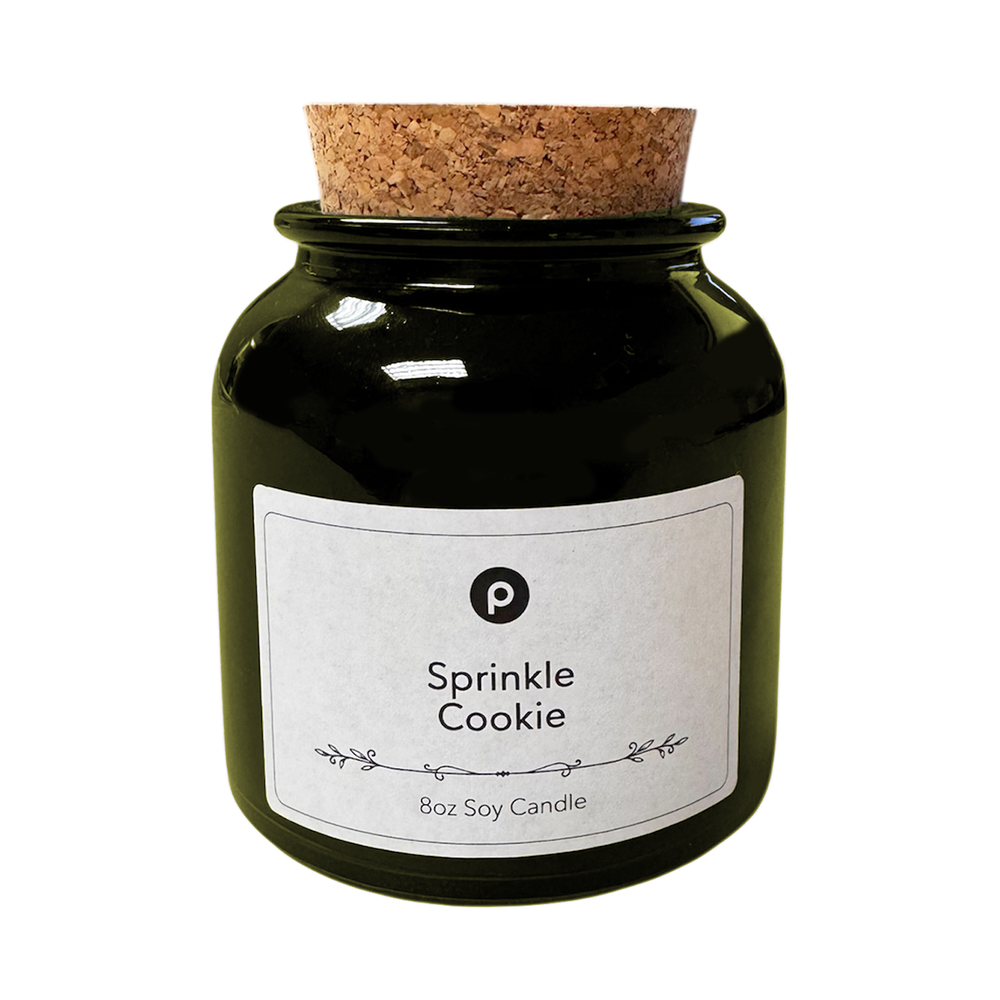 Green Apothecary Soy Candle - Sprinkle Cookie Scent