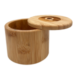 6 oz Round Salt Bamboo Box