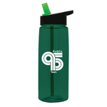 95th Anniversary Flair - 26 oz. Transparent Tritan Bottle with Flip Straw lid