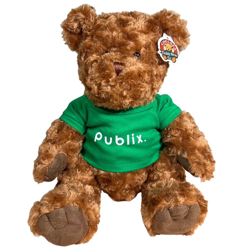 Large Traditional Teddy Bear Publix Company Store by Partner