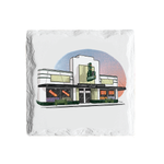 Publix WH Vintage Store Front Full Color Stone Coaster