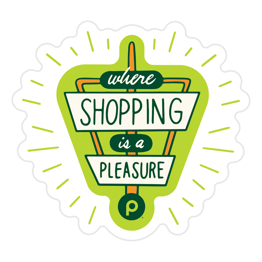 Publix Giphy Stickers - Five Options