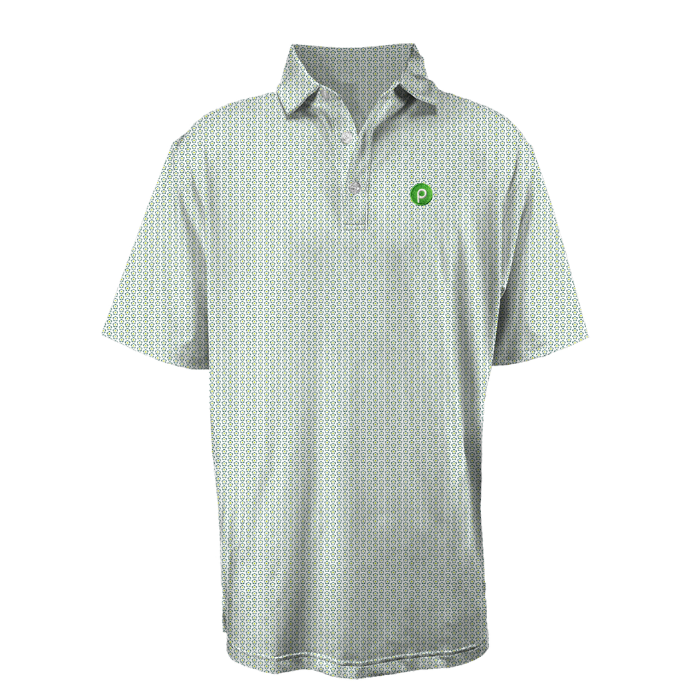 Publix Starburst Pattern Polo