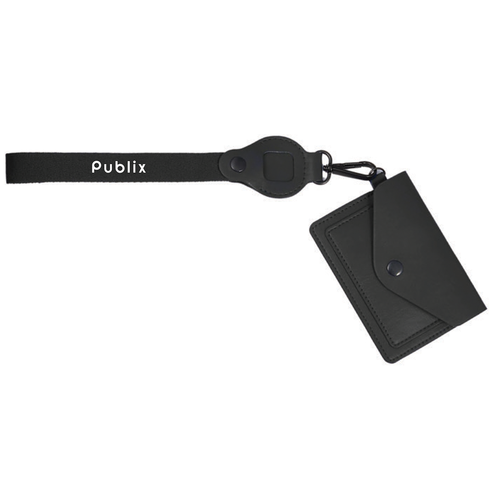 Wrist Lanyard w/ Card Holder Recycled