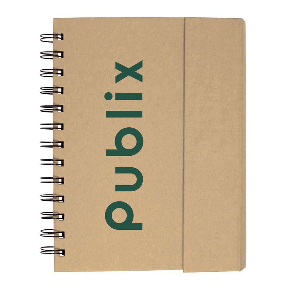 Recycled Magnetic Journal Book 5.75"x 7.25"