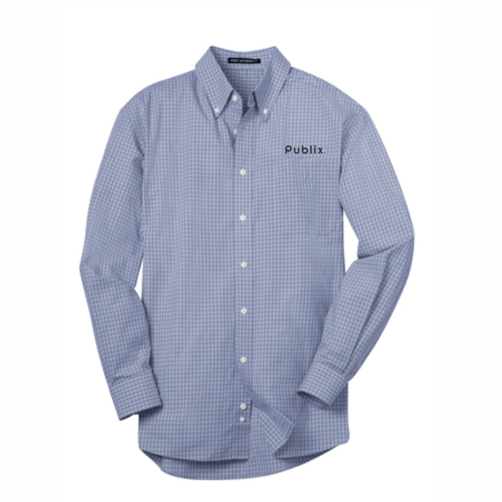 Port Authority® Men's Plaid Pattern Easy Care Shirt