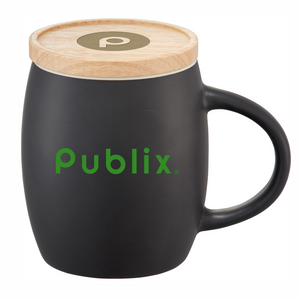 Hearth Mug and Laser engraved Coaster/Lid