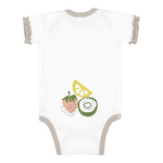 I Heart Publix Fruity Infant Girl Ruffle Bodysuit