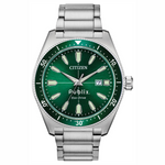Citizen Men's Green Face Eco-Drive Watch