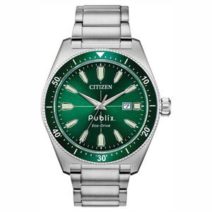 Citizen Men's Green Face Eco-Drive Watch