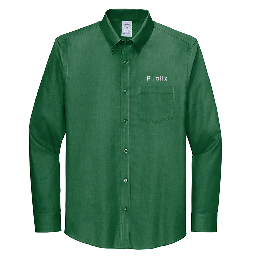 Brooks Brothers® Wrinkle-Free Stretch Nailhead Shirt – Publix Brooks Brothers® Wrinkle-Free Stretch Nailhead Shirt – Publix