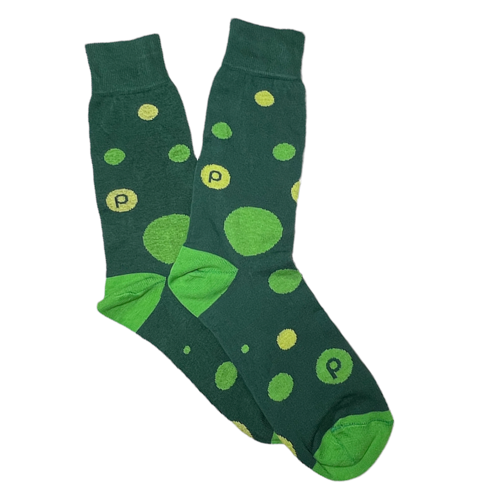 Polka Dot Brandmark Socks
